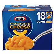 Kraft Original Flavor Macaroni & Cheese Dinner, 18 pk./7.25 oz.