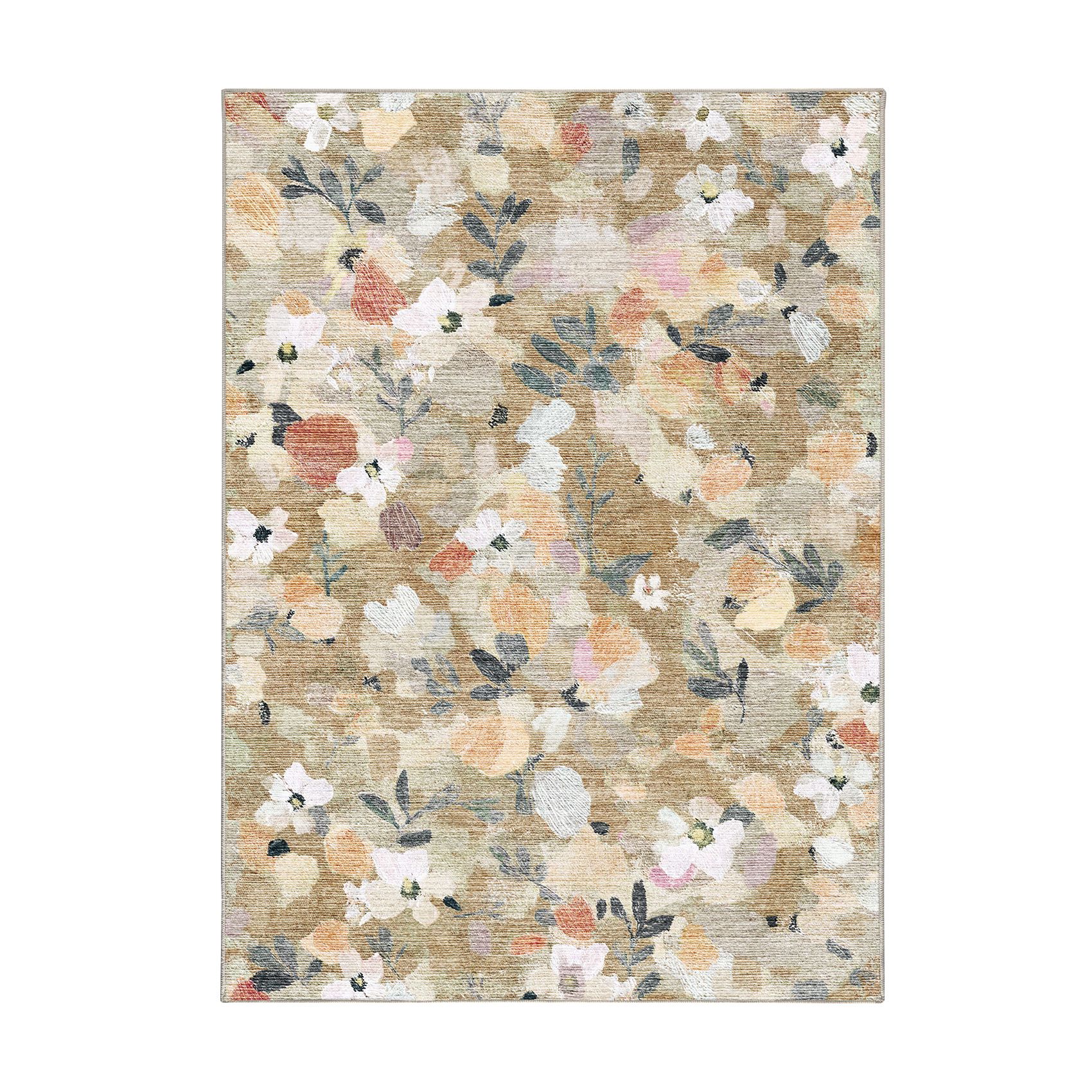 Taupe Floral
