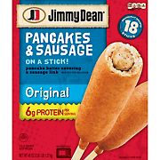 Jimmy Dean Frozen Pancakes and Sausage on a Stick, Original, 18 ct.