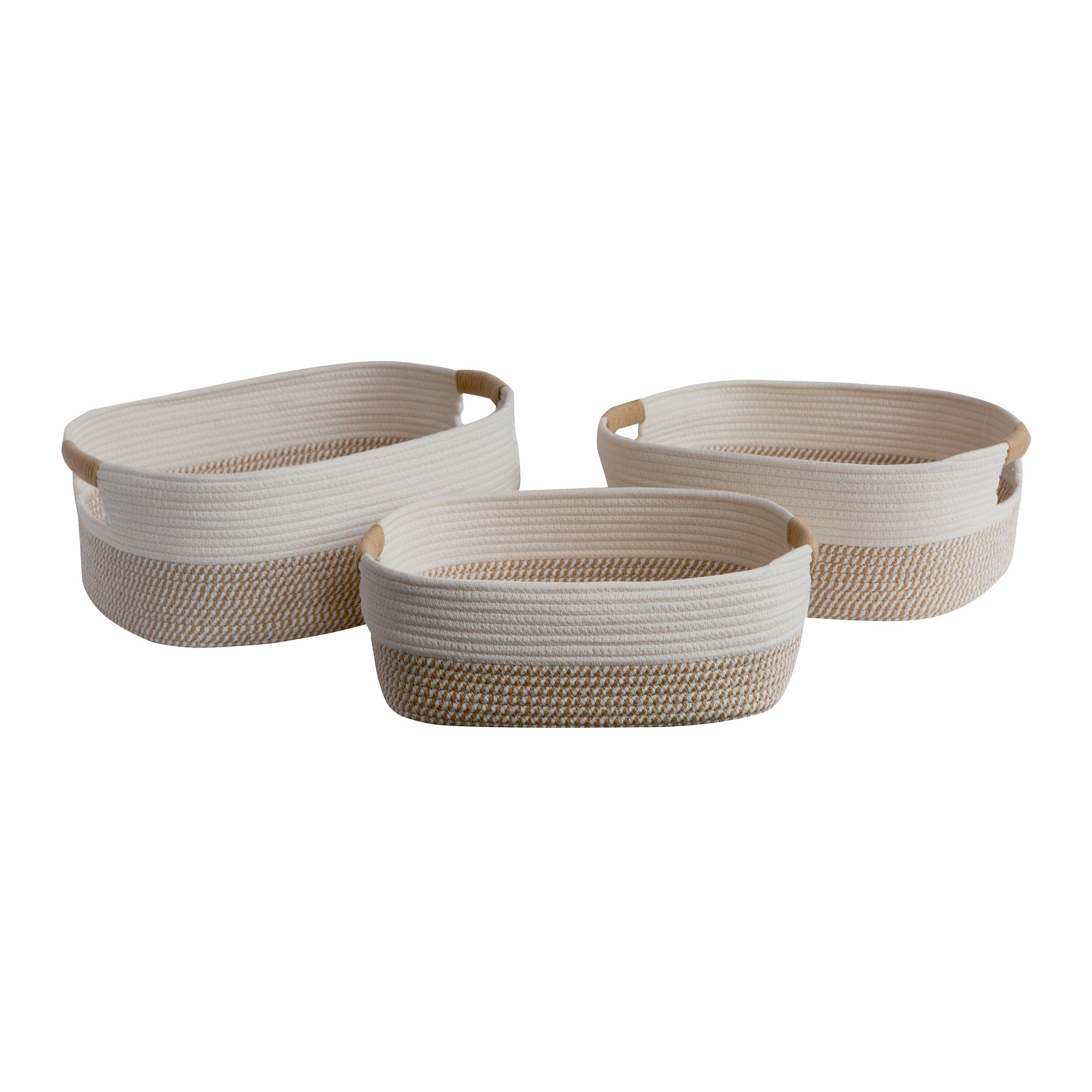 RICE28 erevation RG ユニオン　トリロジー　カバー　セット RGI Home 3-Pc. Decorative Storage Baskets with Handles (Select