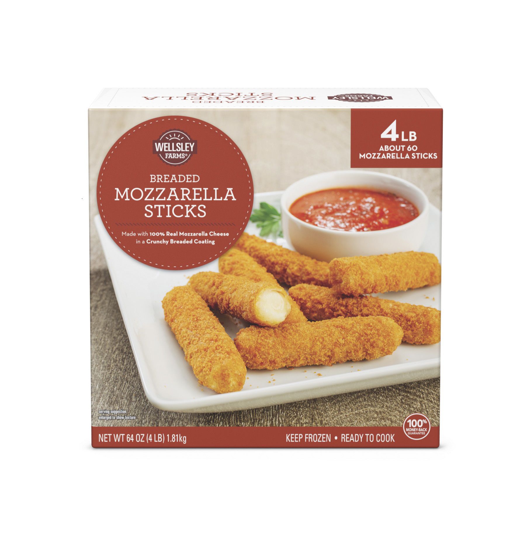 Wellsley Farms Mozzarella Sticks, 2 pk./2 lbs.