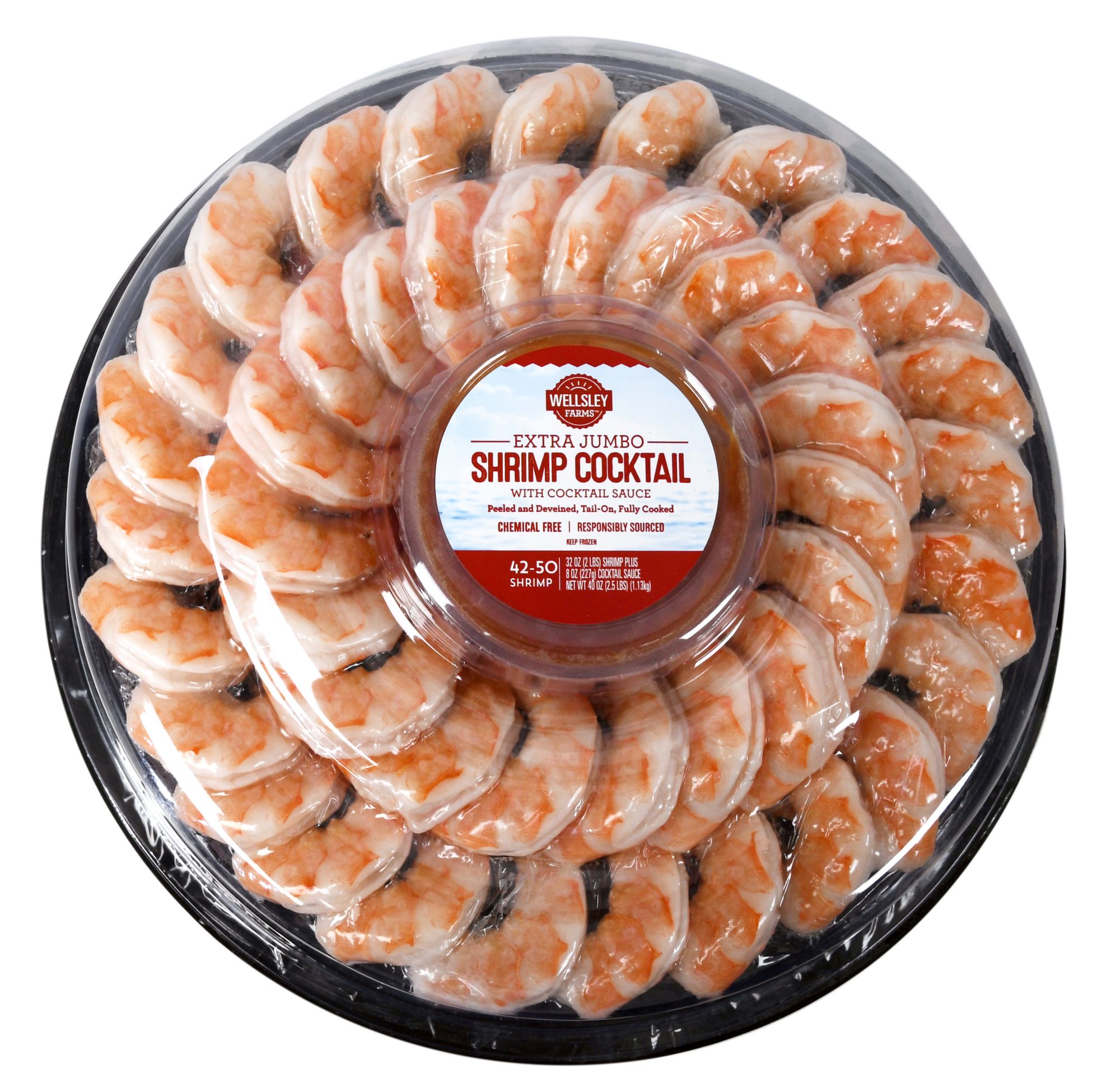 Wellsley Farms Shrimp Ring, 2.5 lbs.