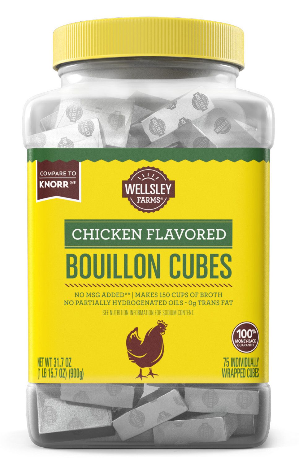 Title Knorr Bouillon, Granulated, Chicken Flavored, 2.53 Pound (Pack of 2)