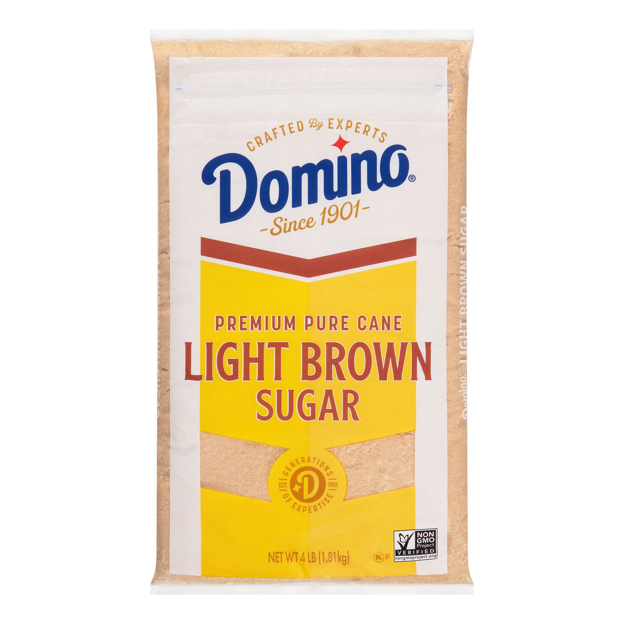 Domino Light Brown Sugar, 4 lbs.