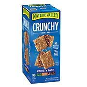 Nature Valley Crunchy Granola Bars Variety Pack, 2-Bar Pouches, 49 ct.