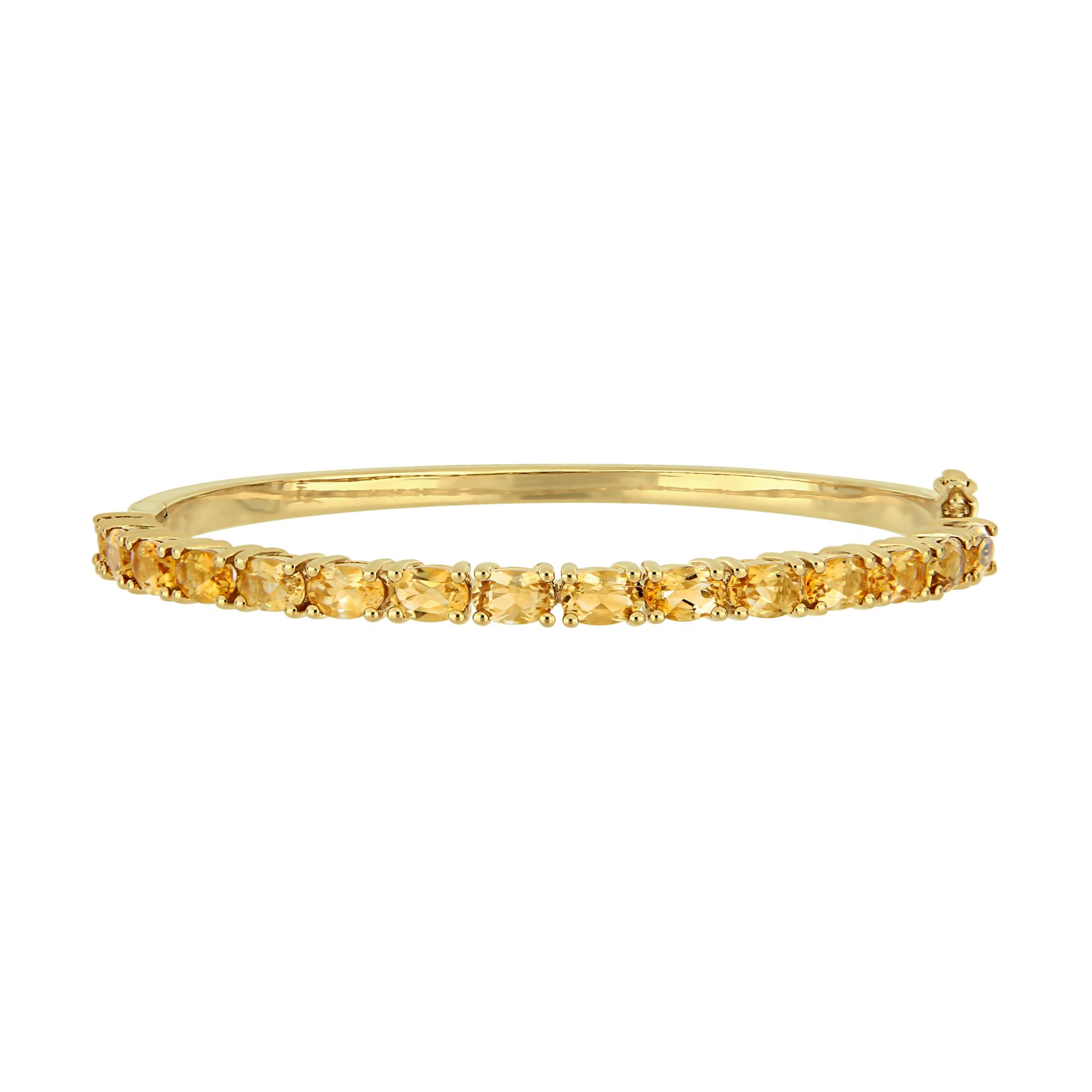 Citrine Yellow Plated
