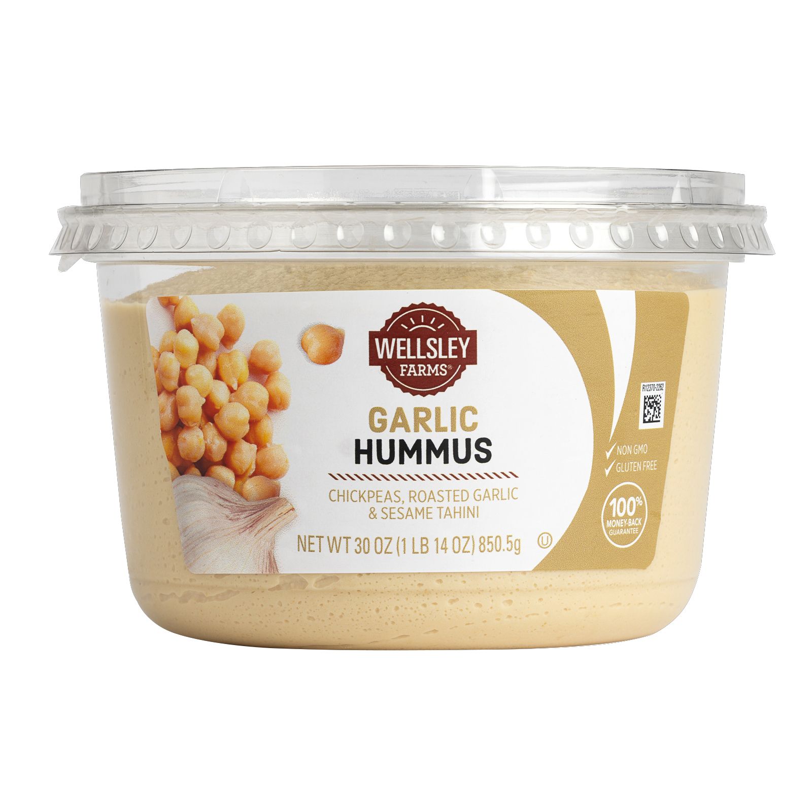 Wellsley Farms Garlic Hummus, 30 oz.