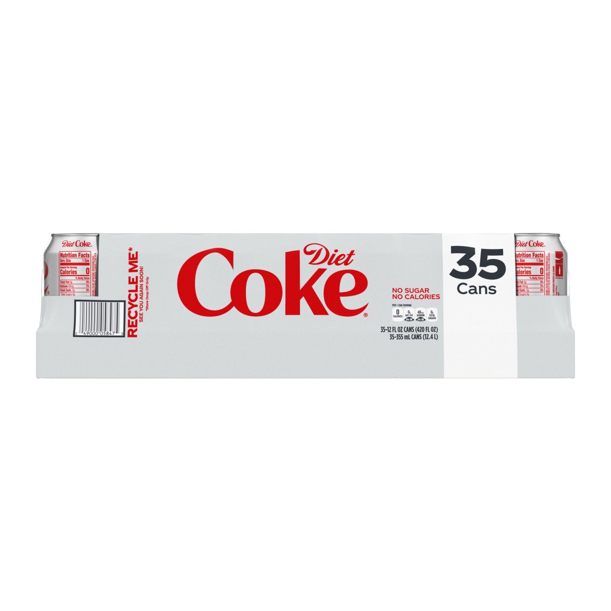 Coca-Cola Zero Cola, 35 pk./12 oz. cans