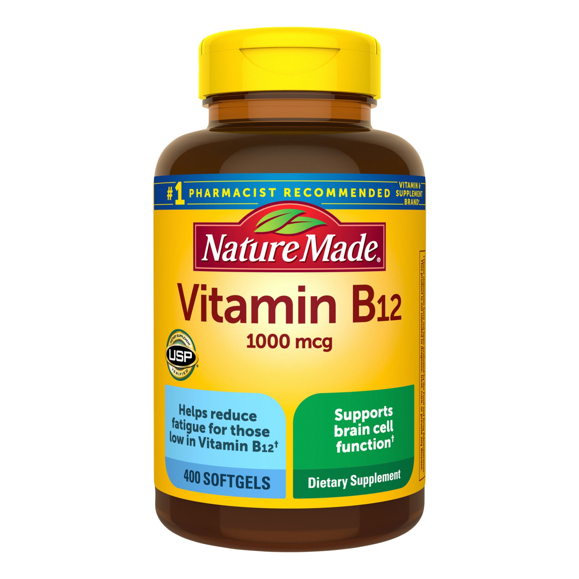 Nature Made Vitamin B12 1000 mcg Softgels, 400 ct.