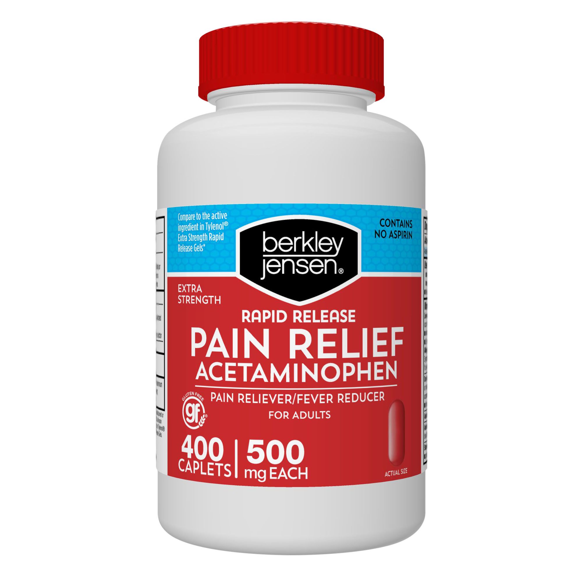 Tylenol Rapid Release Gels, Fever and Pain Reliever, 500 mg