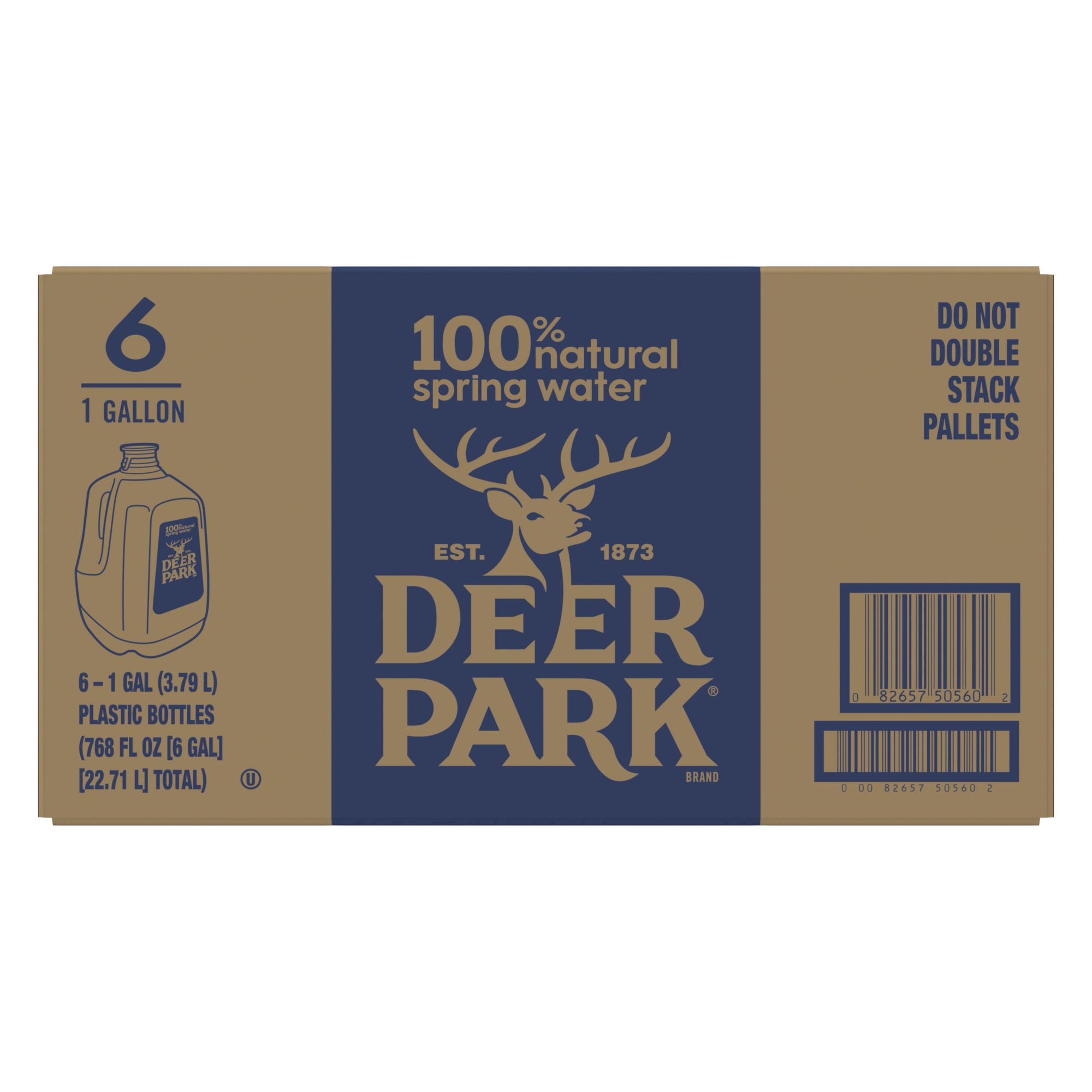 Deer Park 100% Natural Spring Water, 1 gal.