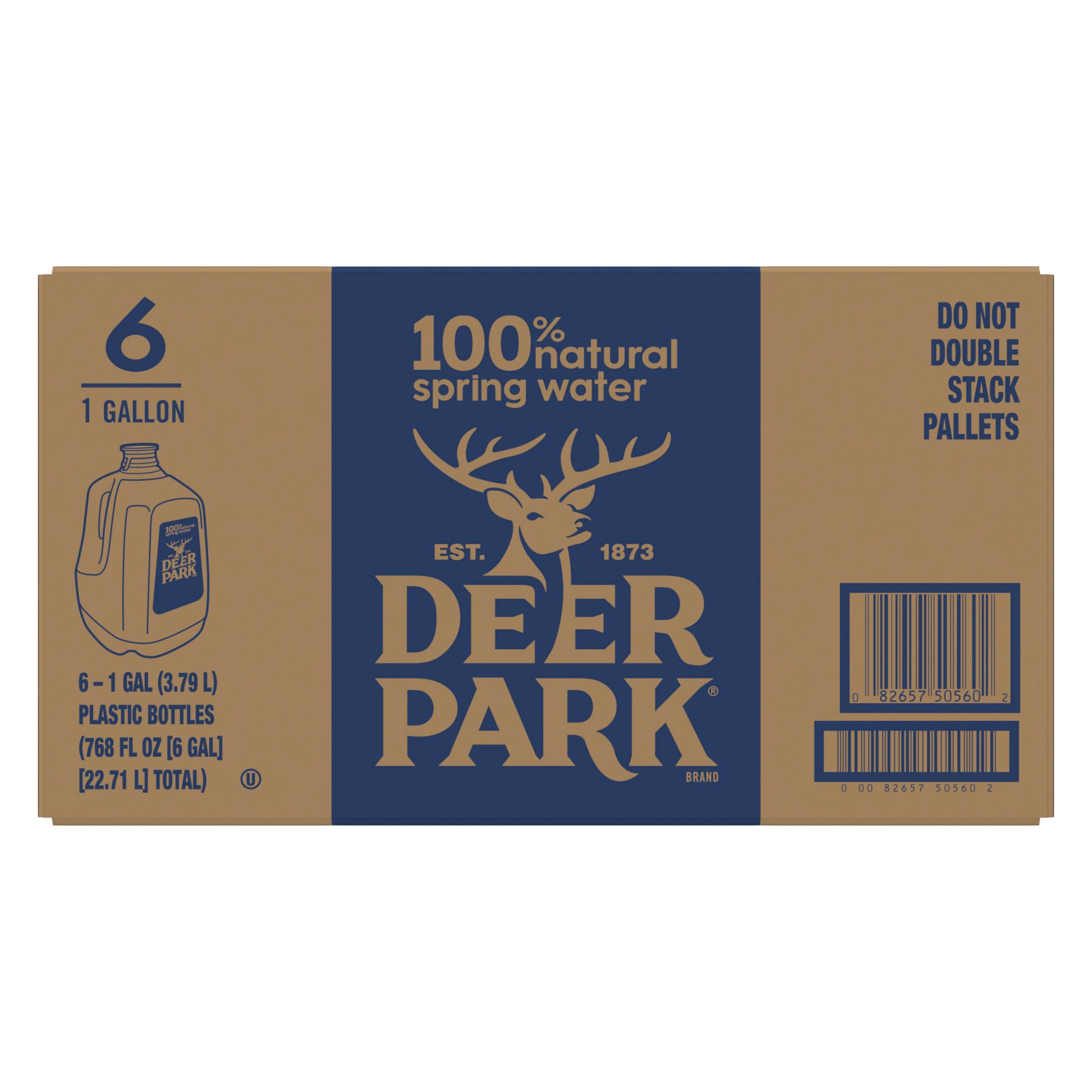 Deer Park 100% Natural Spring Water, 1 gal.