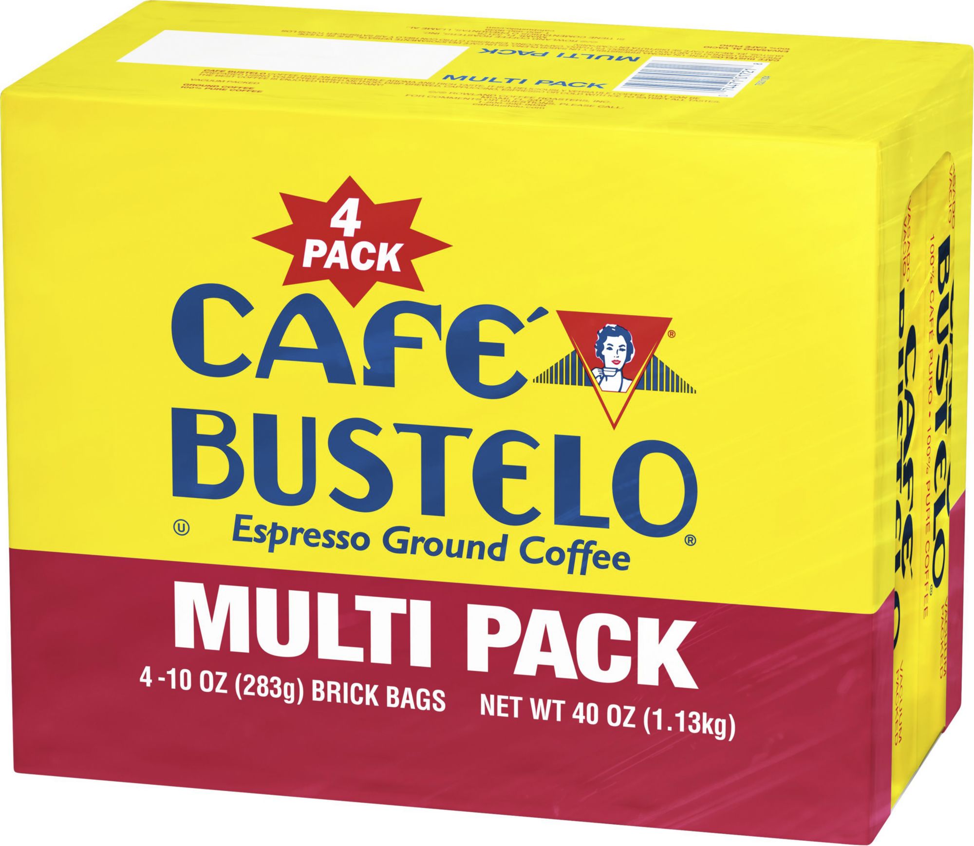 Cafe Bustelo Espresso Coffee, 4 pk./10 oz.