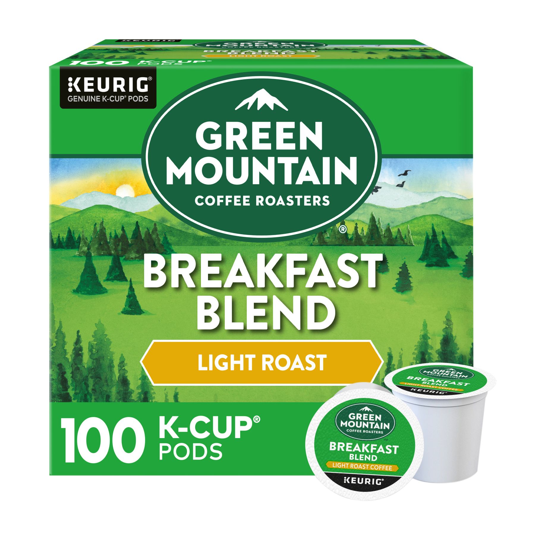 Green Mountain Coffee Breakfast Blend K Cups BJ s Wholesale Club