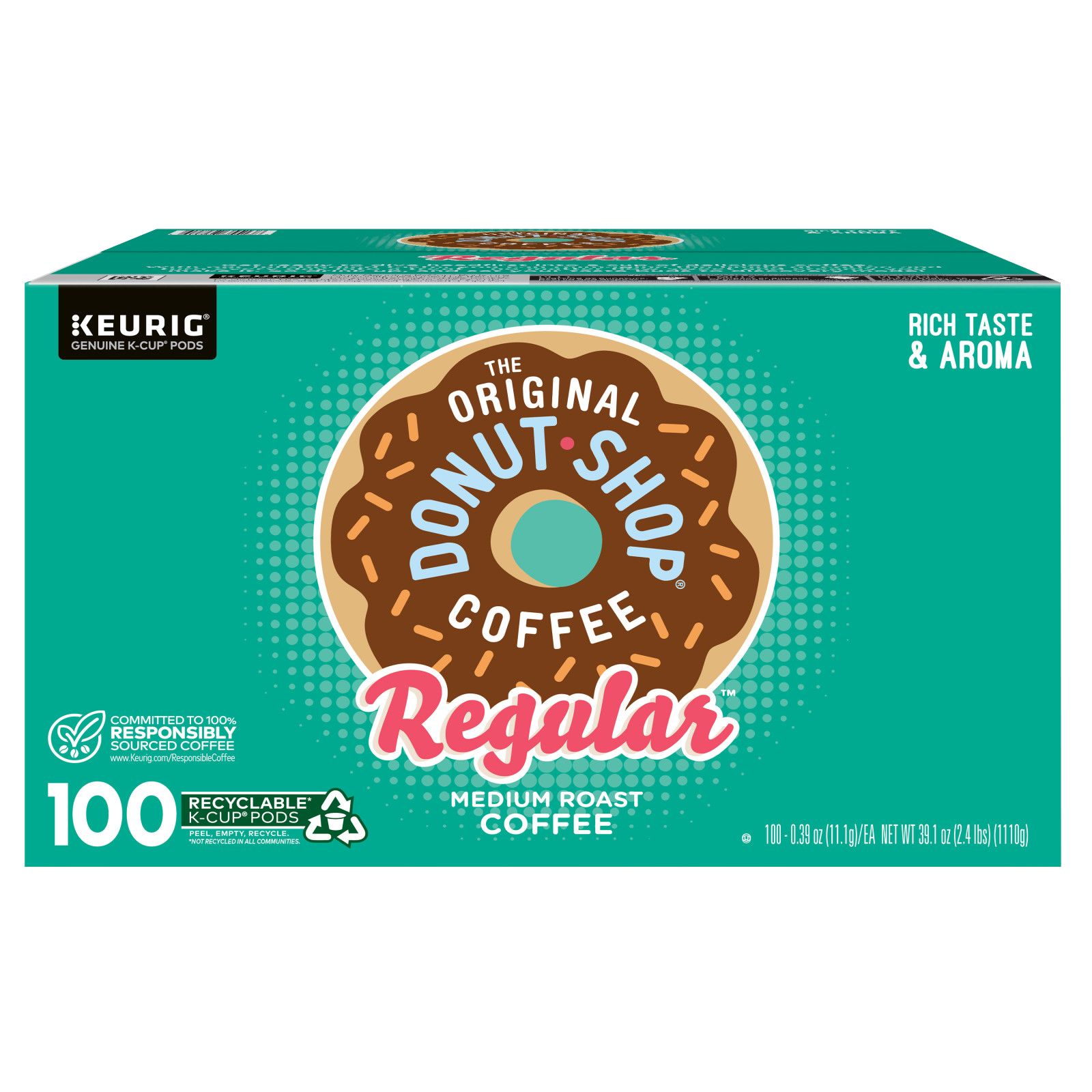 The Original Donut Shop Regular K-Cup Pods, 100 ct.