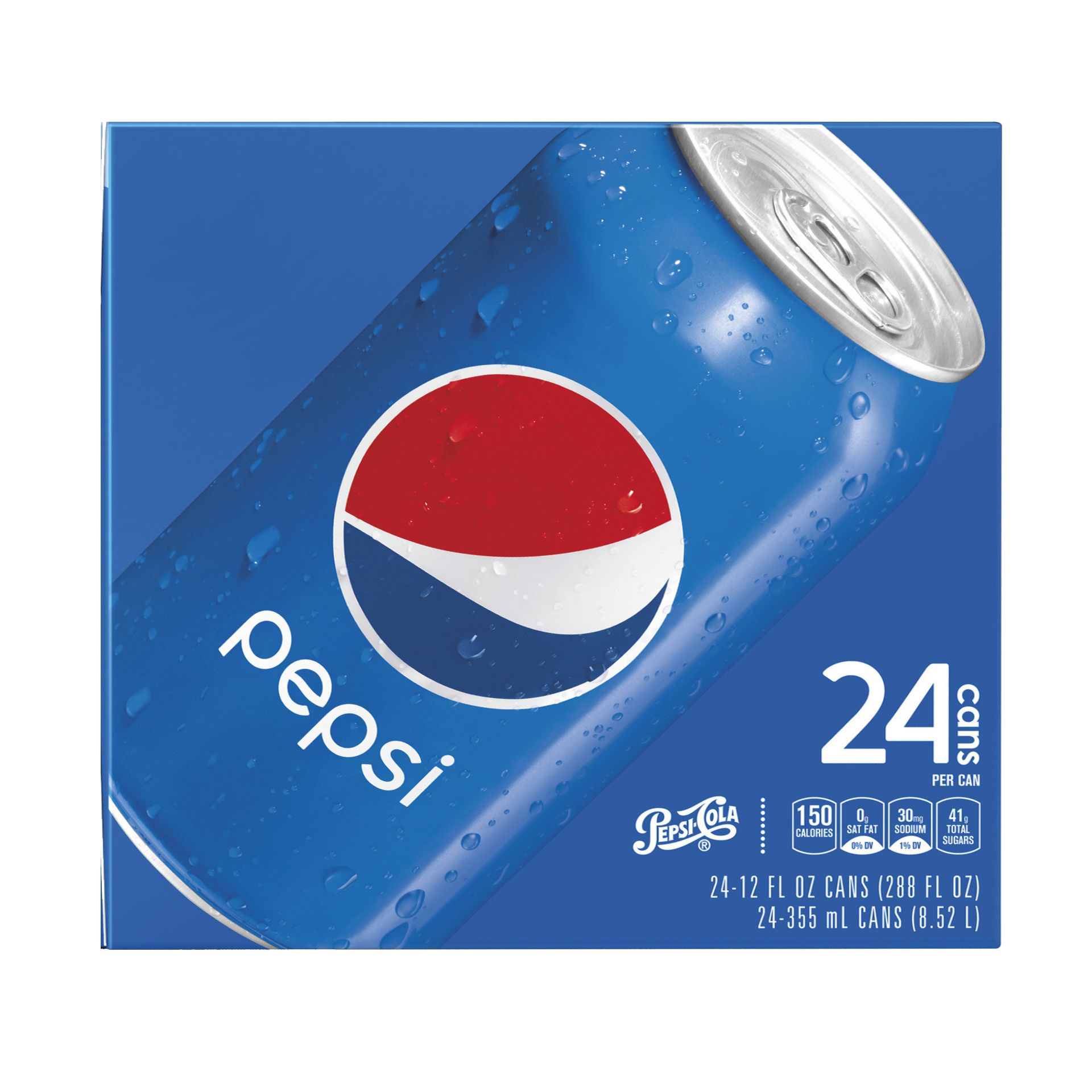 Pepsi Soda 24 pk./12 oz. cans