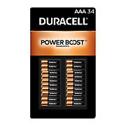 Duracell Power Boost AAA Alkaline Batteries, 34 ct.
