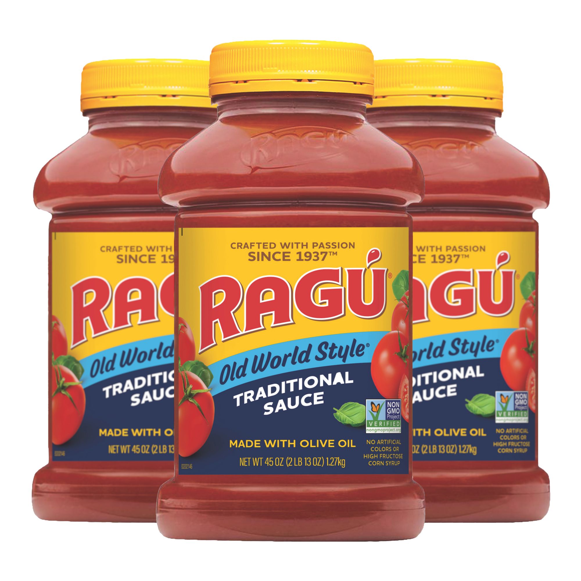 Ragu Old World Style Traditional Sauce, 3 pk./45 oz.