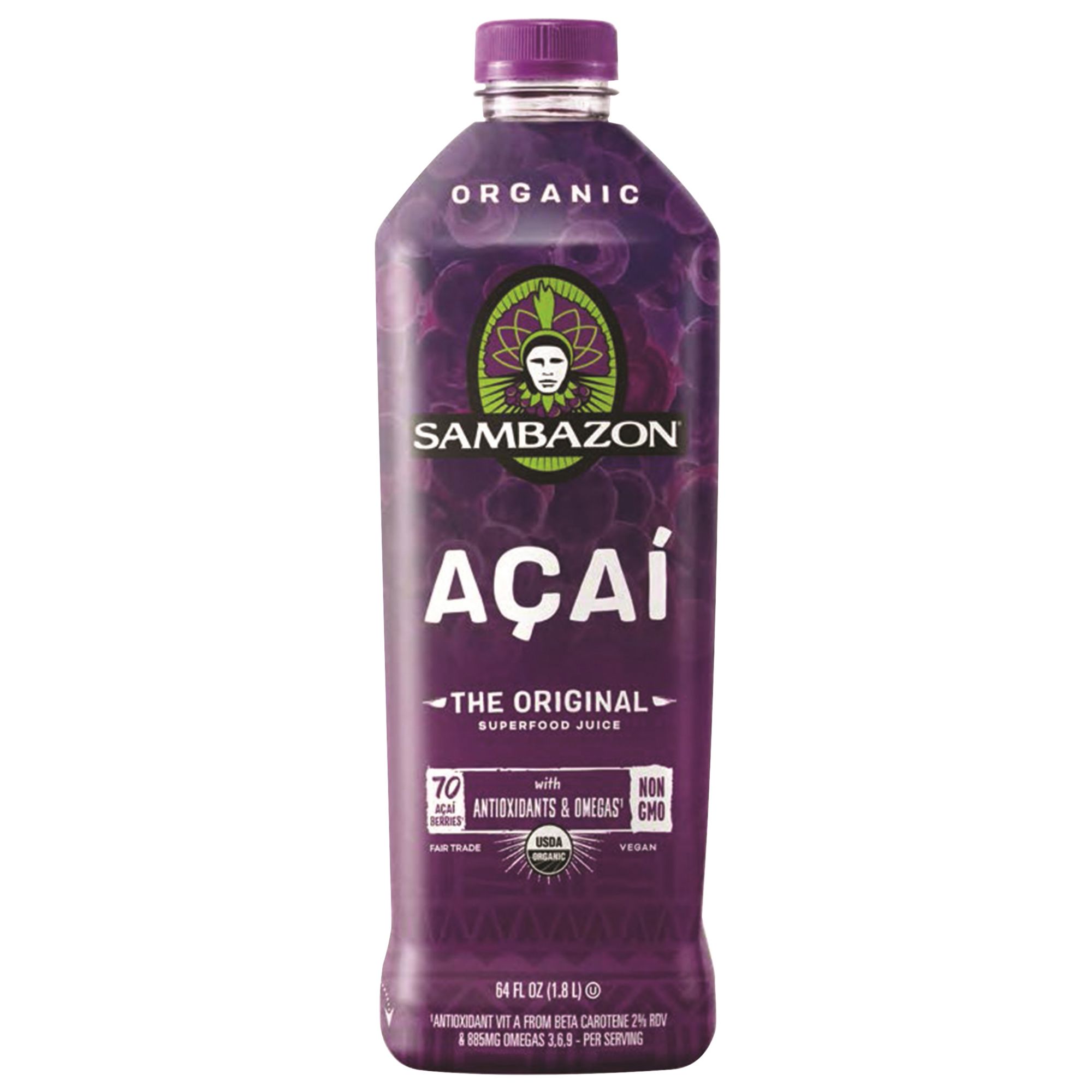 Sambazon Organic Acai Juice, 64 fl. oz.