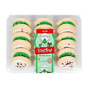 Kimberley's Bakeshoppe Vanilla Frosted Holiday Cookies, 18 ct.