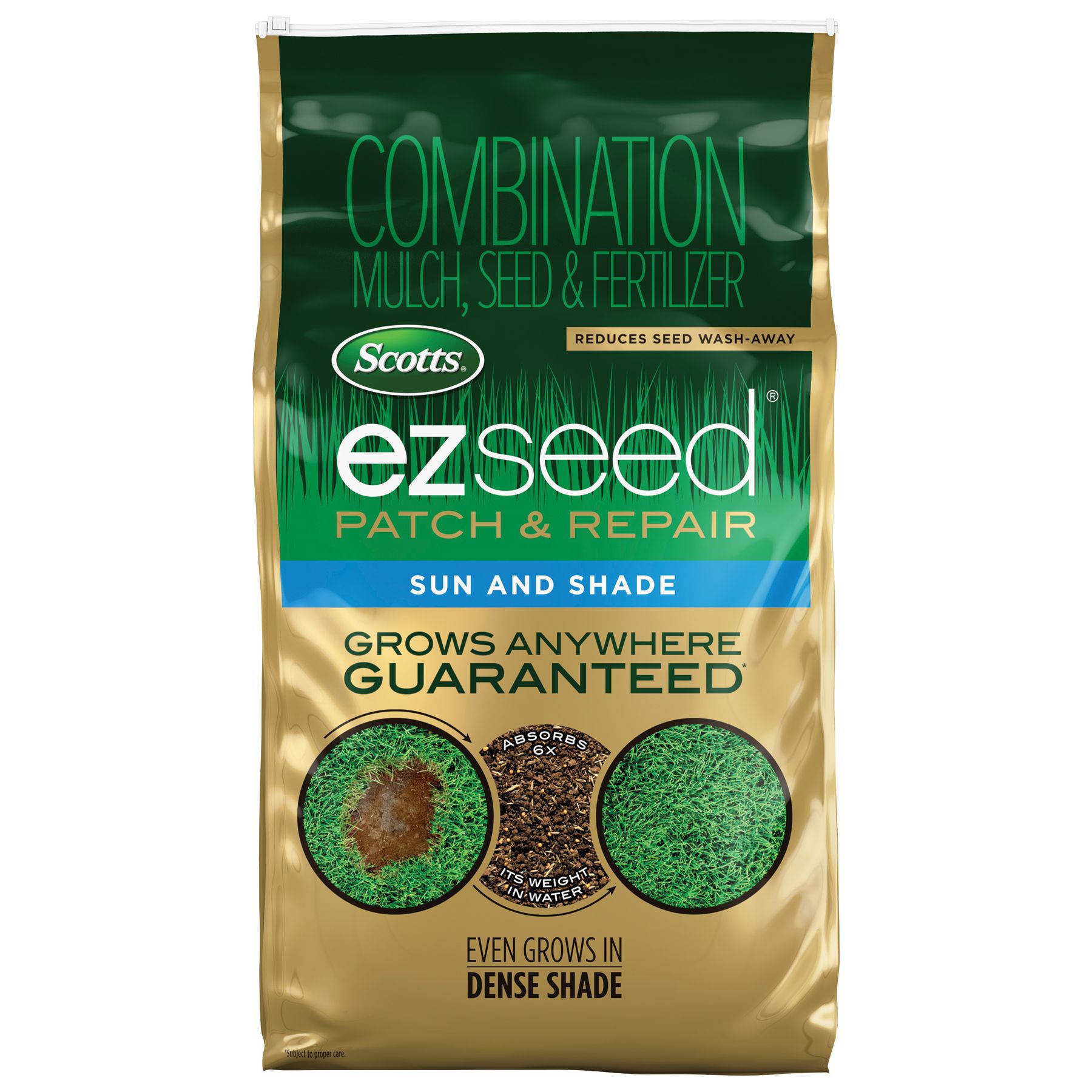 Scotts EZ Seed Patch and Repair Sun and Shade Seed, 10 lbs.