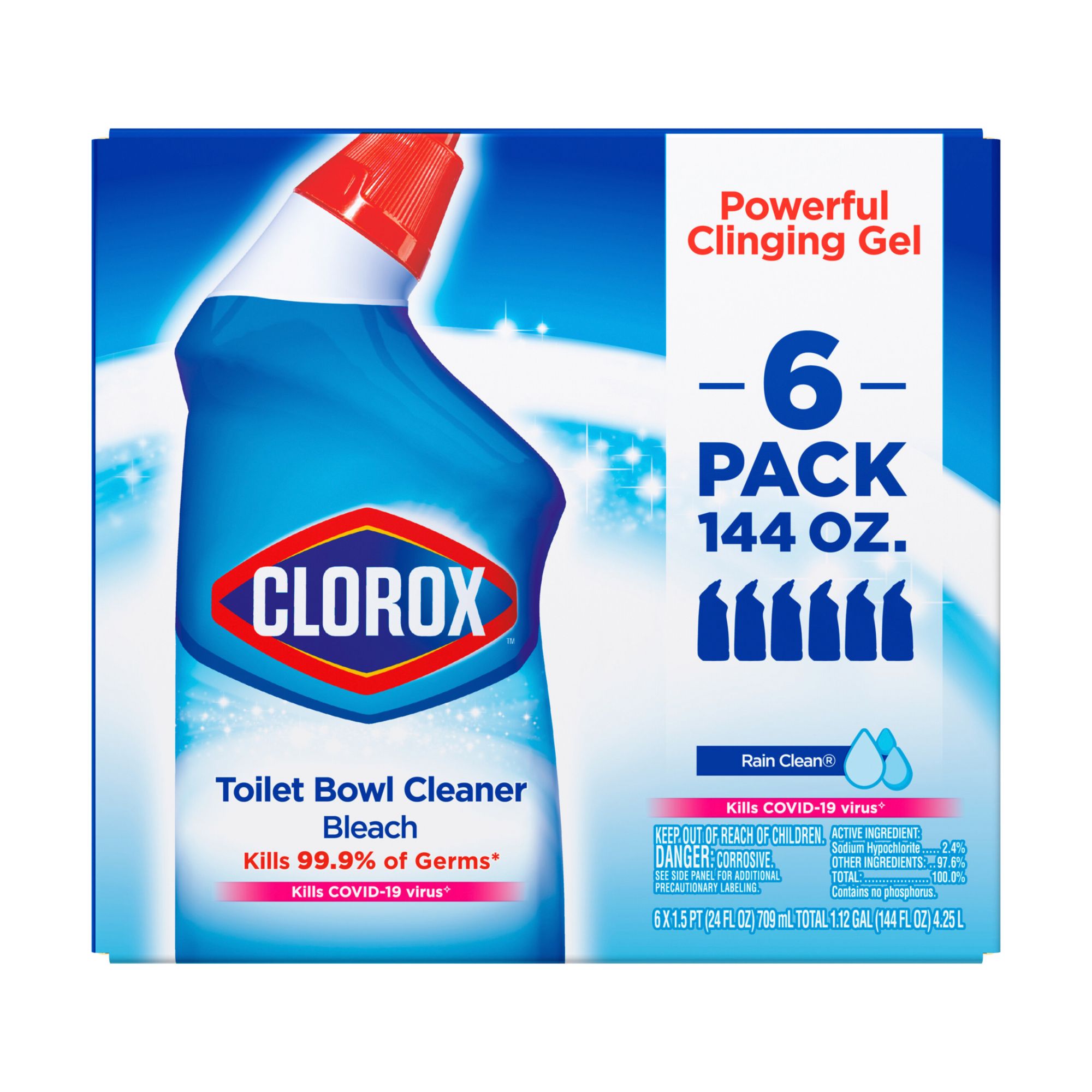 Clorox 30 Oz. Disinfecting Bleach Foamer Bathroom Cleaner - S.W. Collins