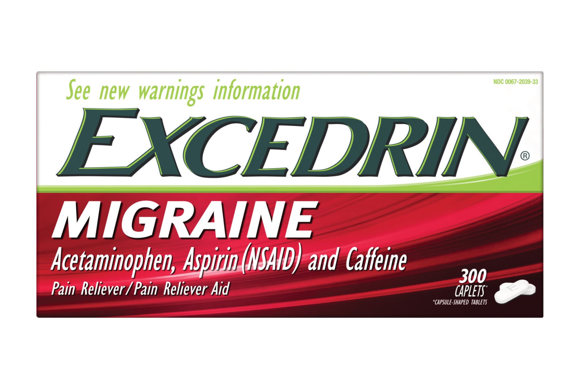 Excedrin Migraine Caplets, 300 ct.
