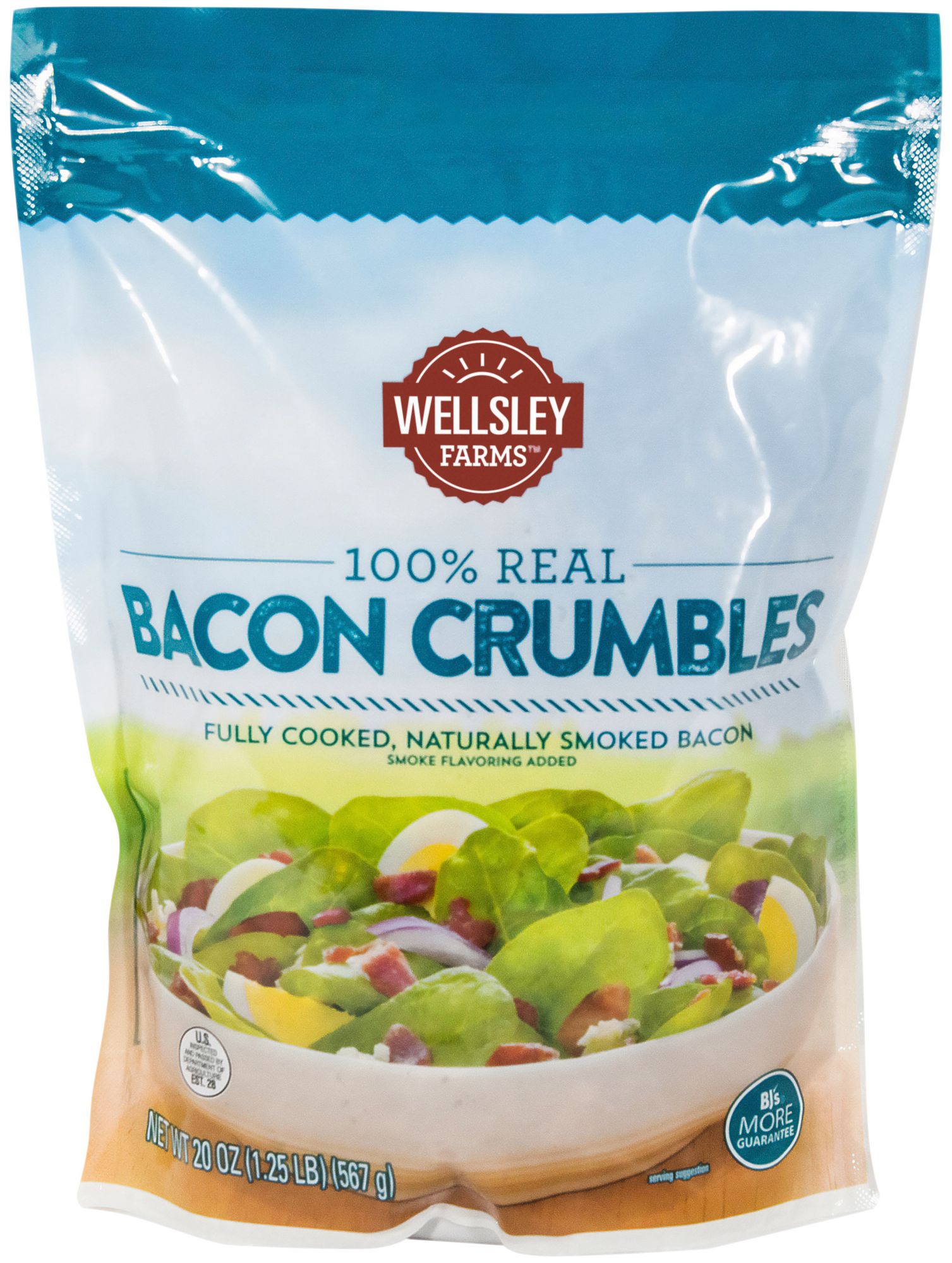 Wellsley Farms 100% Real Bacon Crumbles, 20 oz.