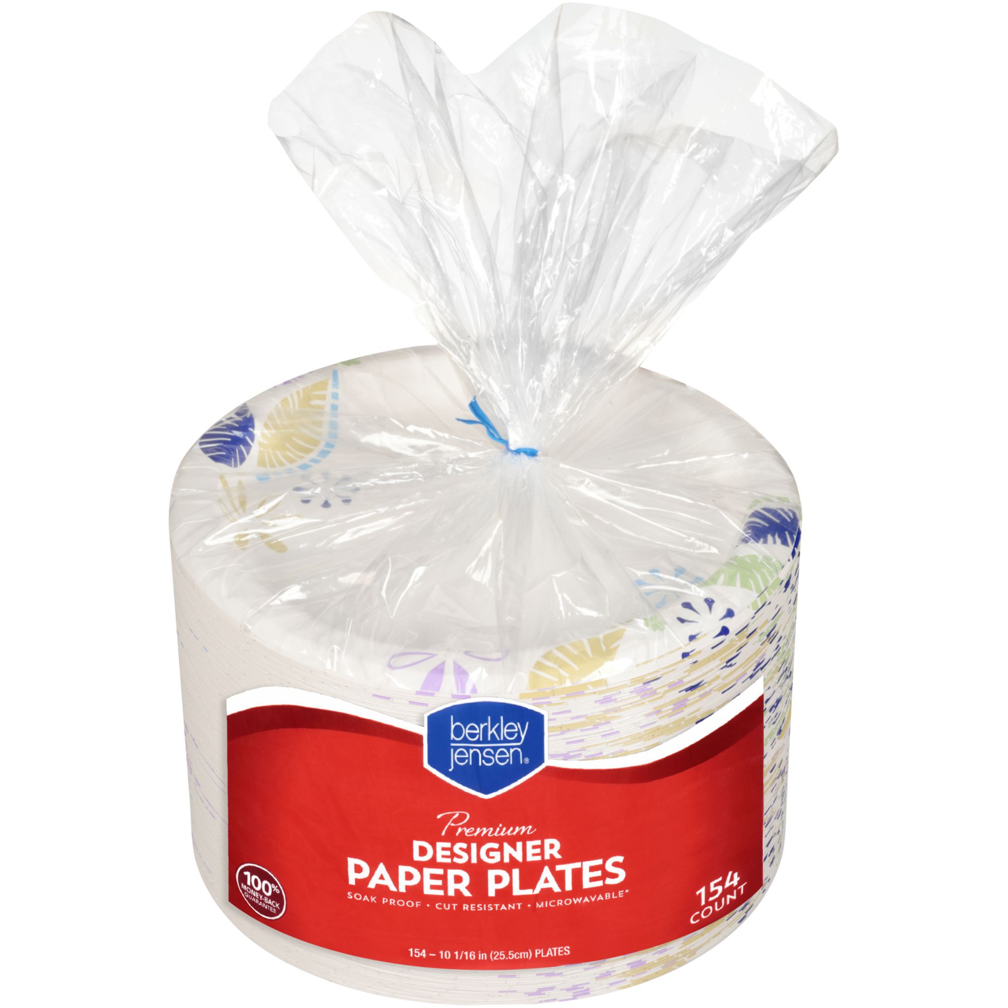 Bulk 9 In. Silver Paper Plates - 1000 Ct.