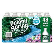 Poland Spring 100% Natural Spring Water, Deposit, 48 pk./8 oz.