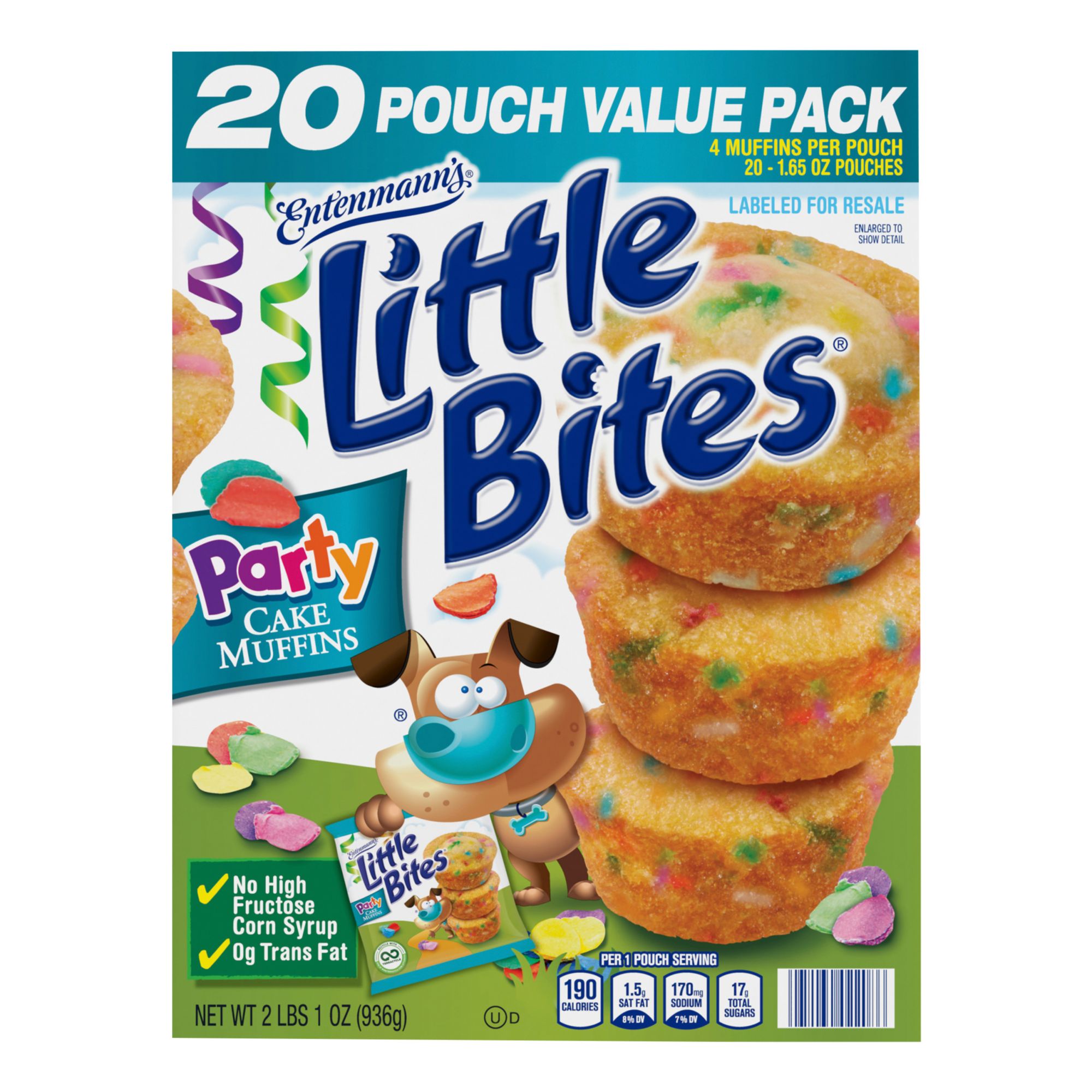 Entenmann's Little Bites Party Cakes, 20 pk.