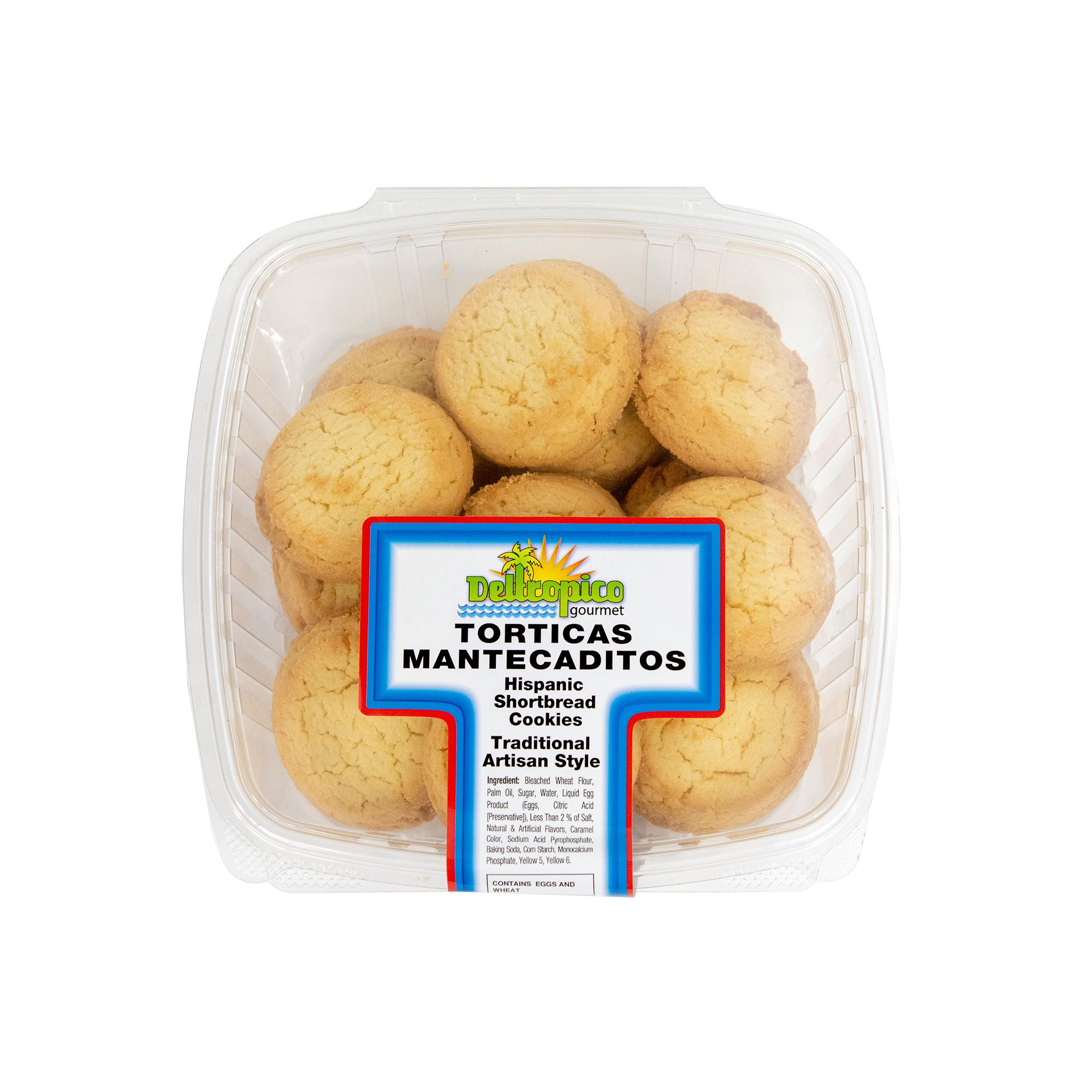 Del Tropico Gourmet Hispanic Shortbread Cookies, 12 pk.