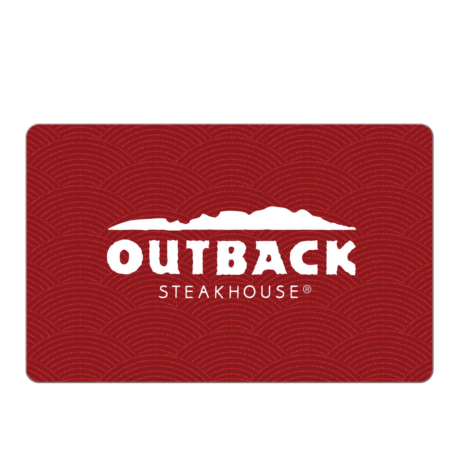 $25 Outback Steakhouse Gift Card