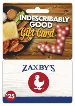 $25 Zaxby's Gift Card