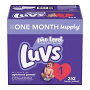 Luvs Ultra Leakguards Diapers, Size 1, 252 ct.