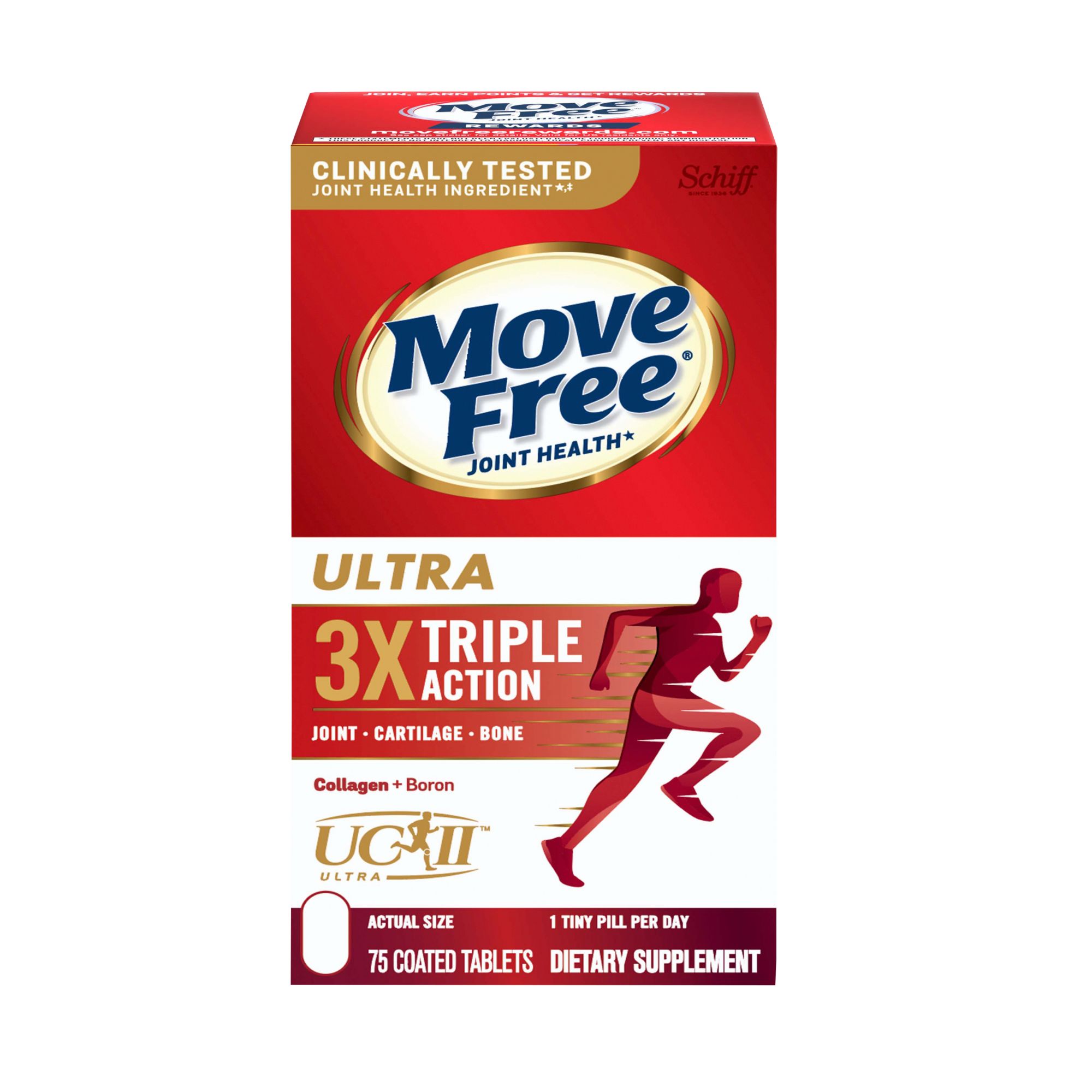 Move Free Ultra Triple Action Dietary Supplement Tablets, 75 ct.