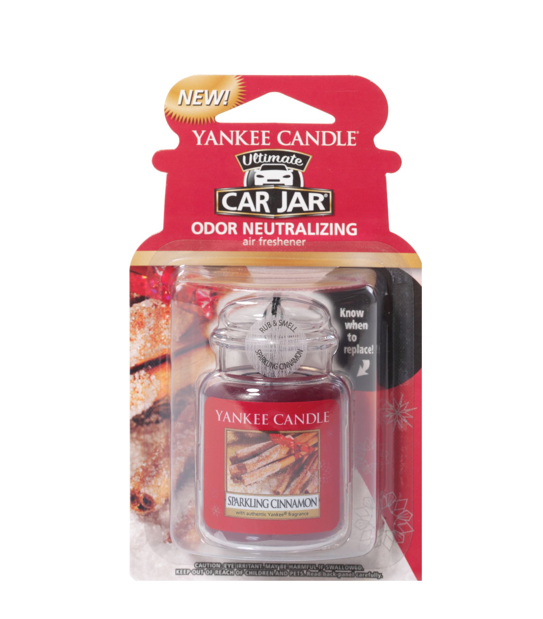 Yankee Candle Car Jar Ultimate - Sparkling Cinnamon