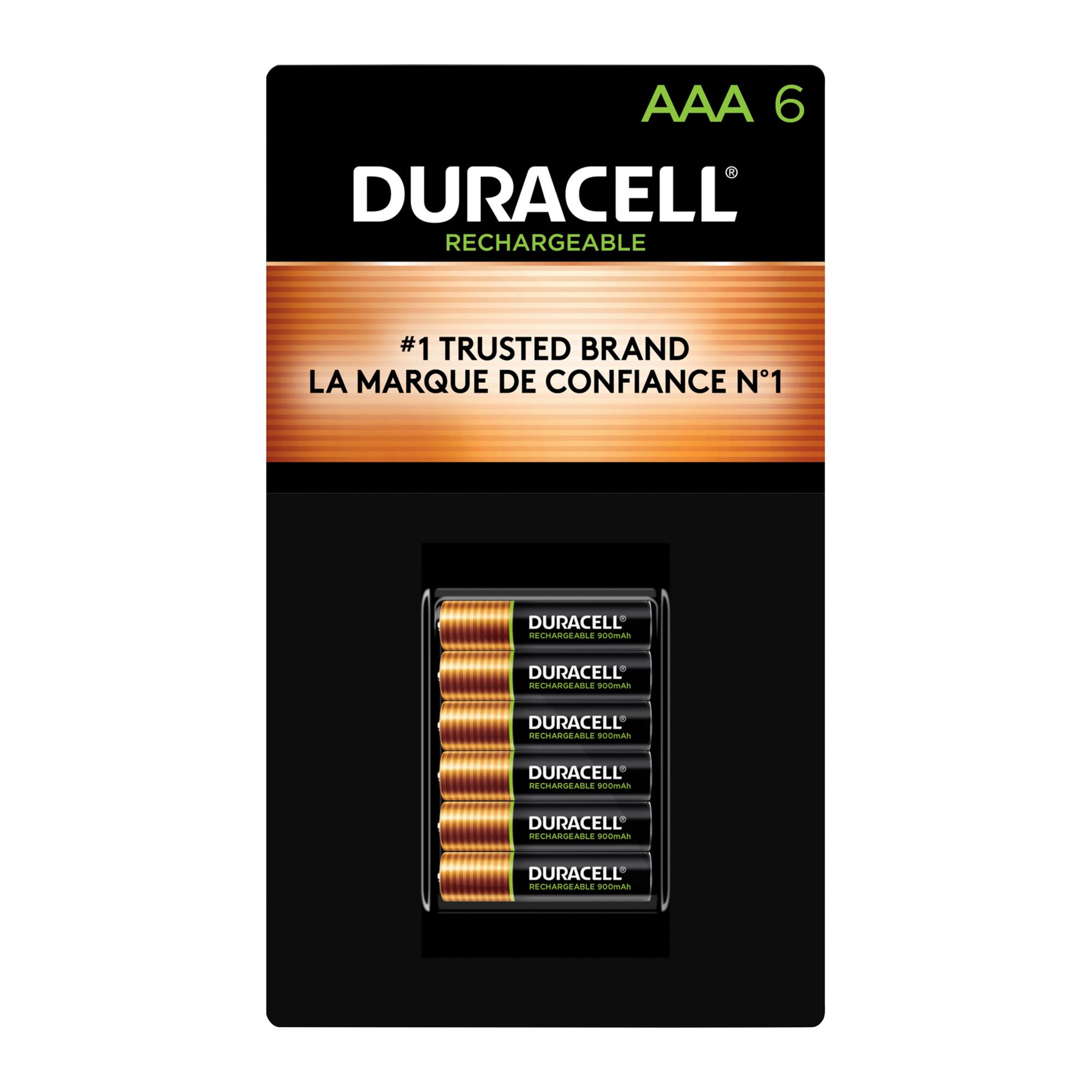 Duracell Rechargeable AAA Pre-Charged Batteries, 6 ct.