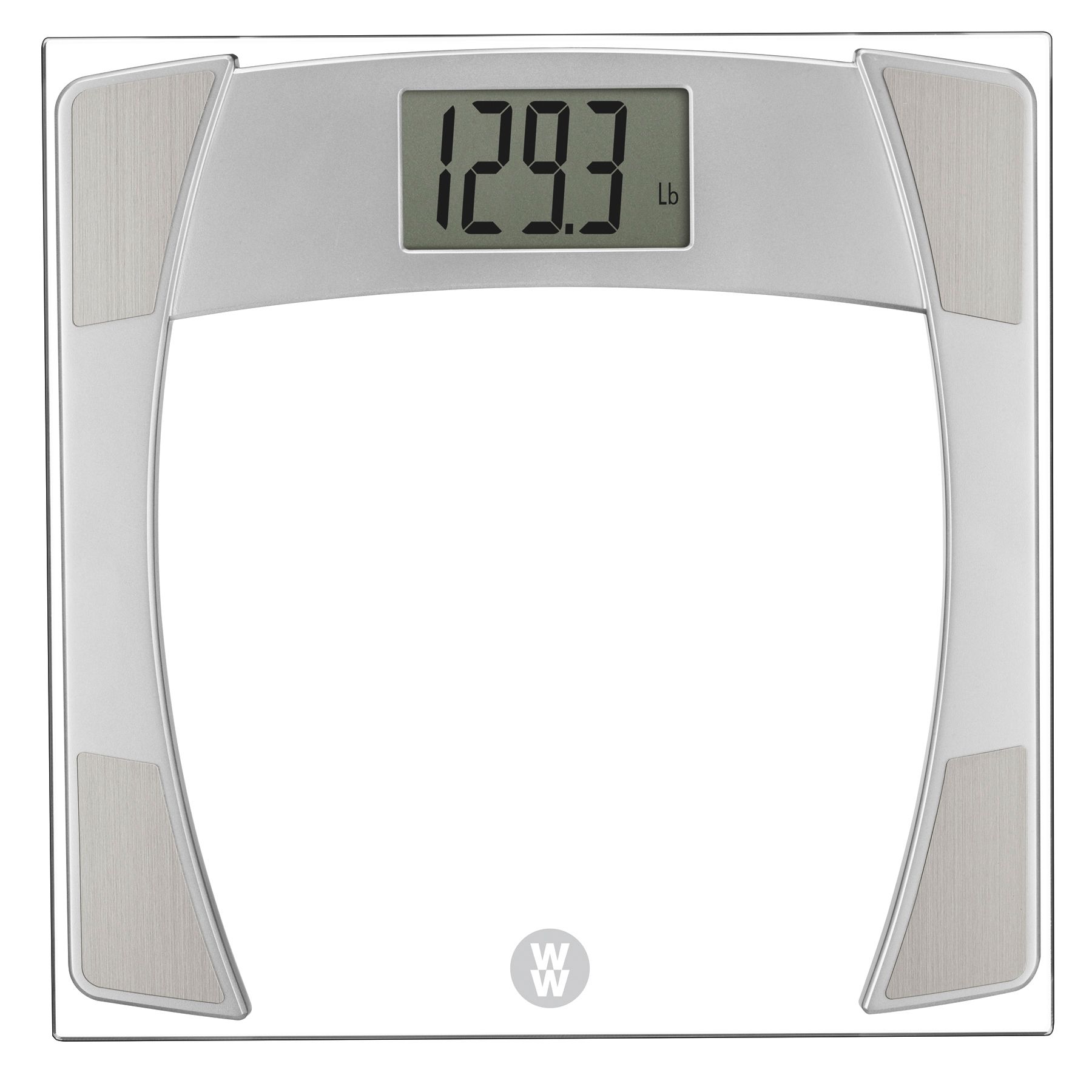 Weight Watchers Scales by Conair Bathroom Scale for Body Weight, Digital  Scale, Glass Body Scale Measures Weight Up to 400 Lbs. in Clear Glass