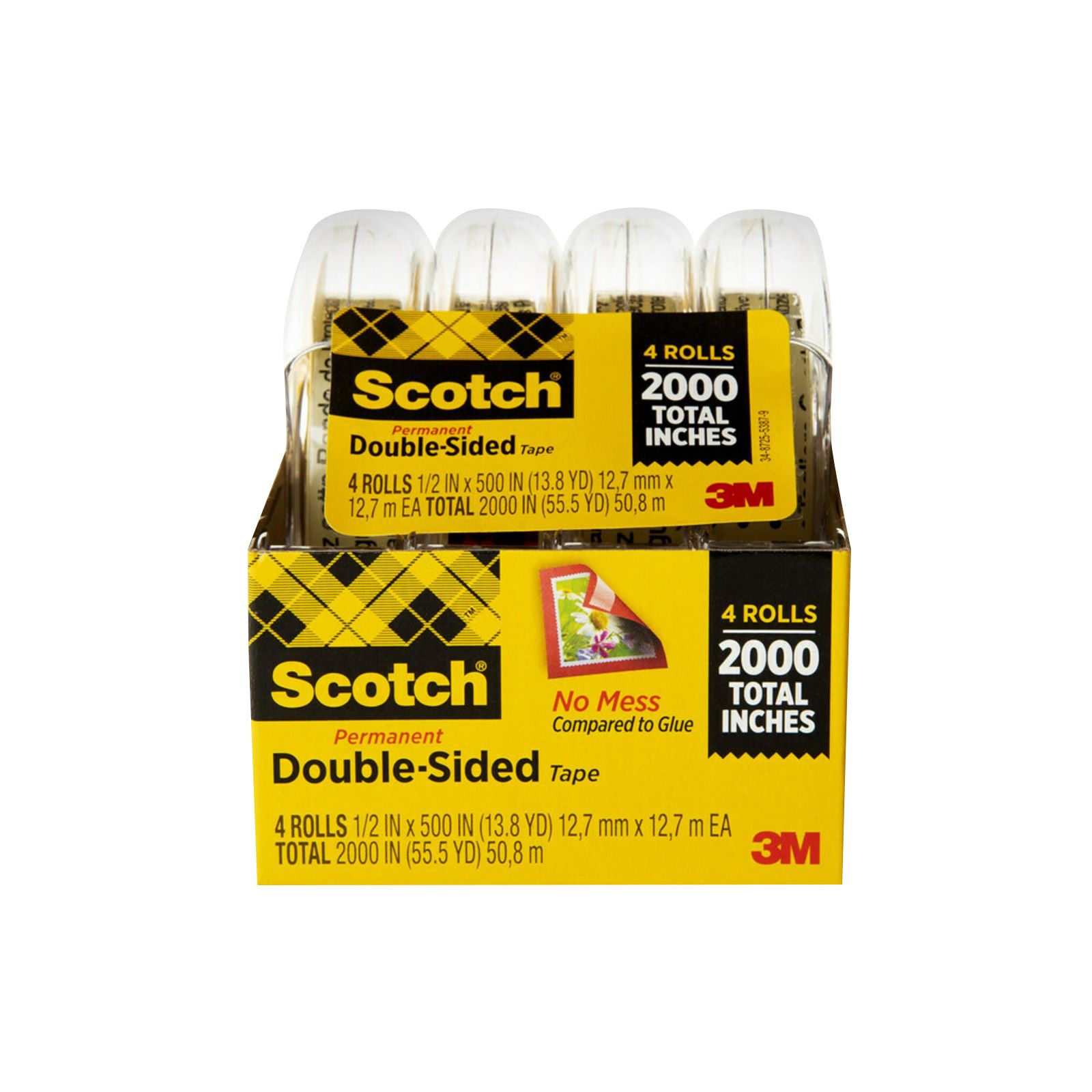 Scotch Double Sided Tape 4 pk.