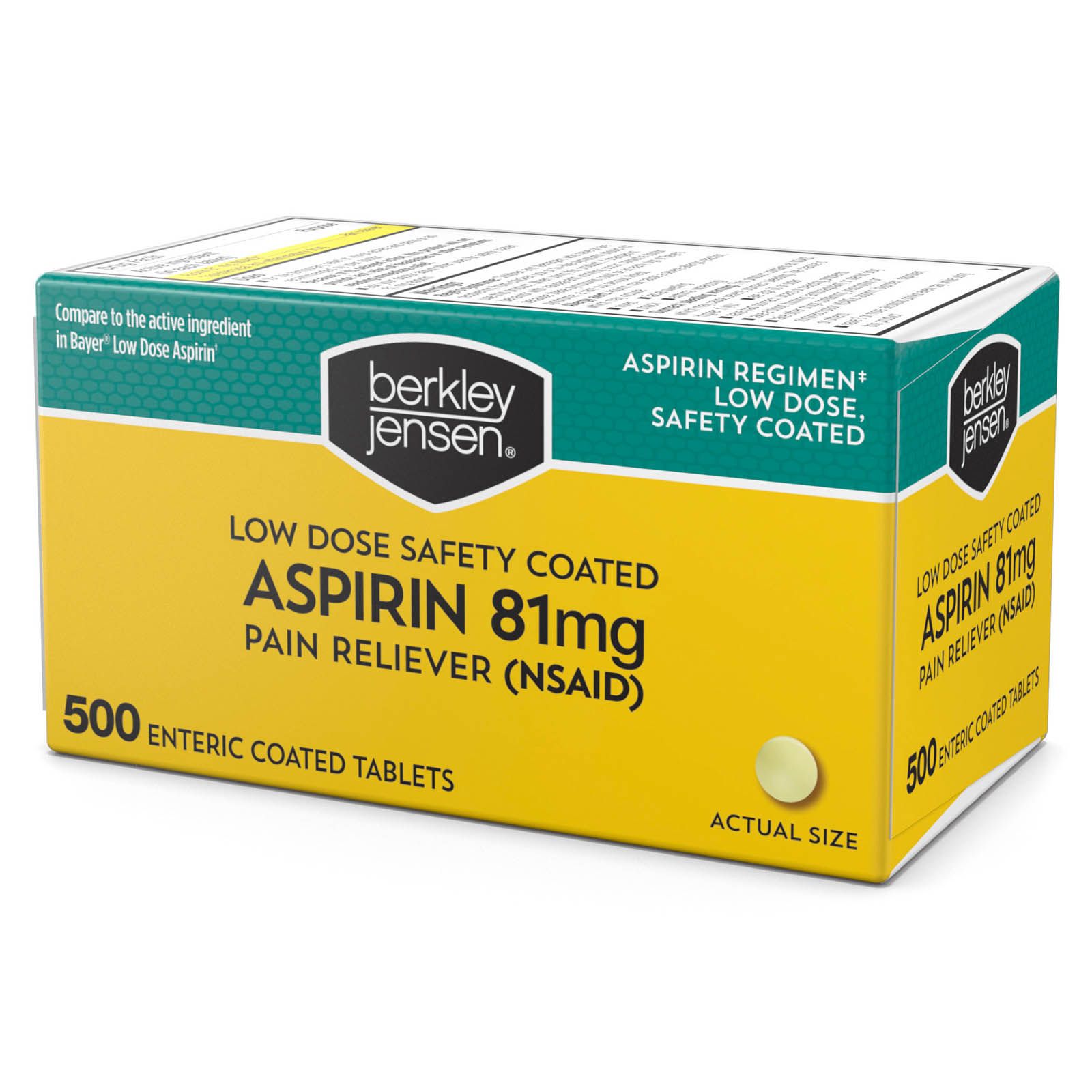 Generic aspirin 81mg