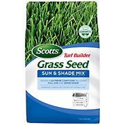 Scotts Turf Builder Grass Seed Sun & Shade Mix, 20 lbs.