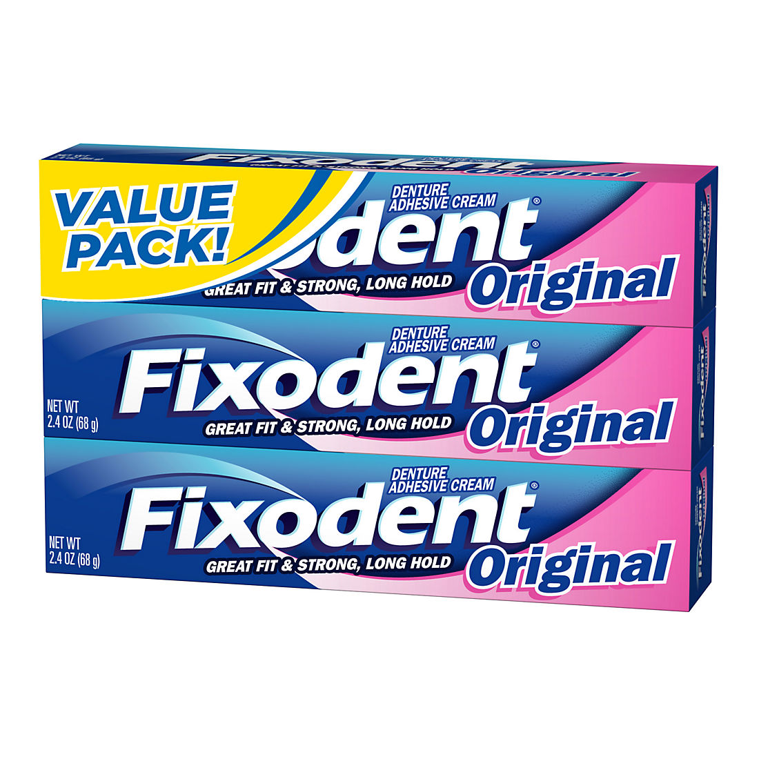 Fixodent First Detailed Denture Adhesive Product Triple Pack, 7.2 oz. picture regarding Fixodent Coupons Printable named Fixodent Initial Thorough Denture Adhesive Product Triple Pack, 7.2 oz.