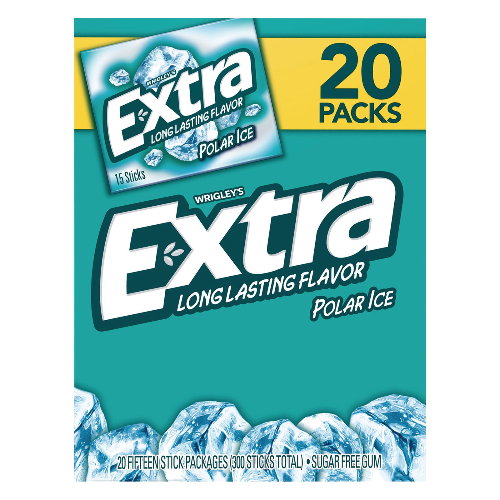 5 Gum Sugar-Free Mint Chewing Gum Variety Pack, 15 pk.