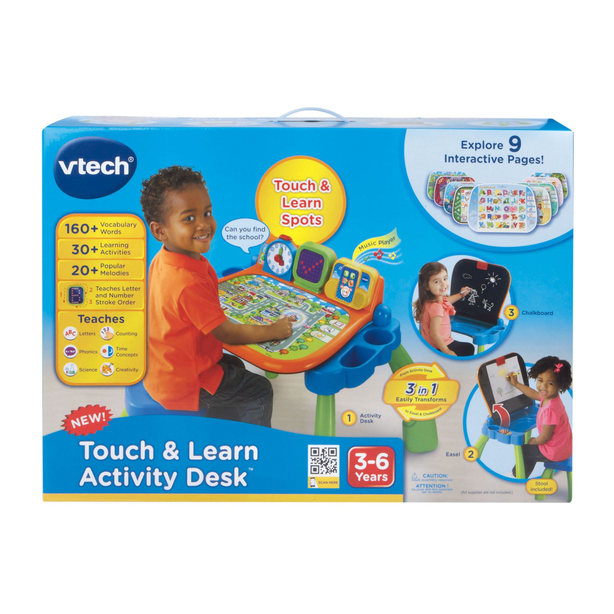 Touch And Learn Activity Desk