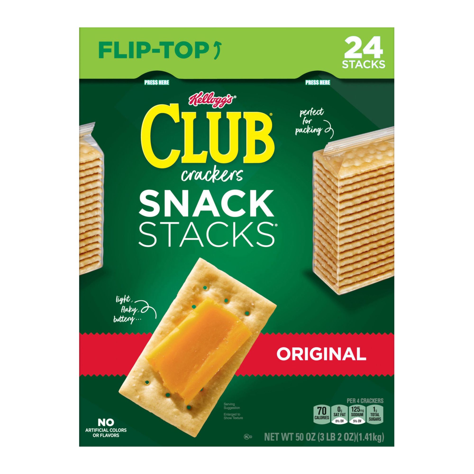 Keebler Club Cracker Snack Stacks, 24 pk.