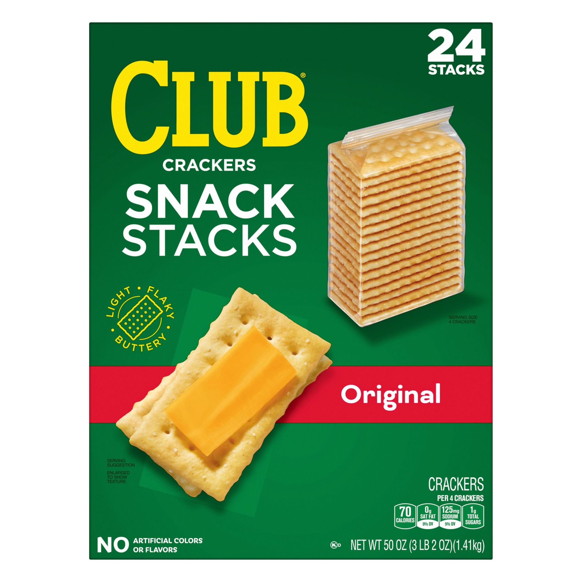 Keebler Club Cracker Snack Stacks, 24 pk.