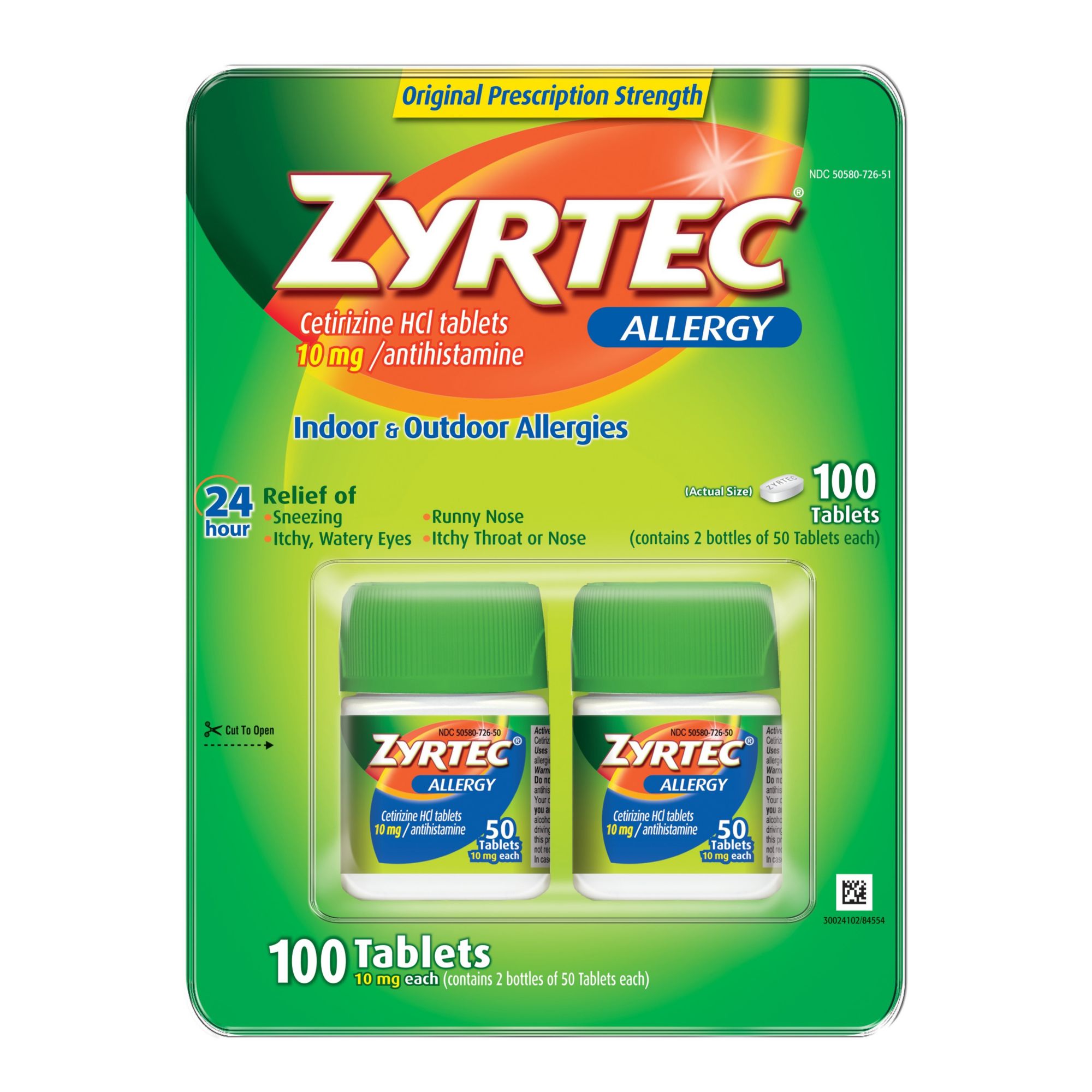 Zyrtec generic price