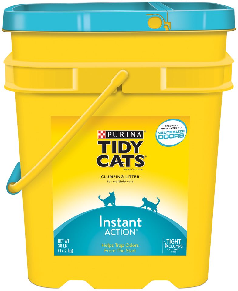 Purina Tidy Cats Clumping Instant-Action Cat Litter, 38 lbs.