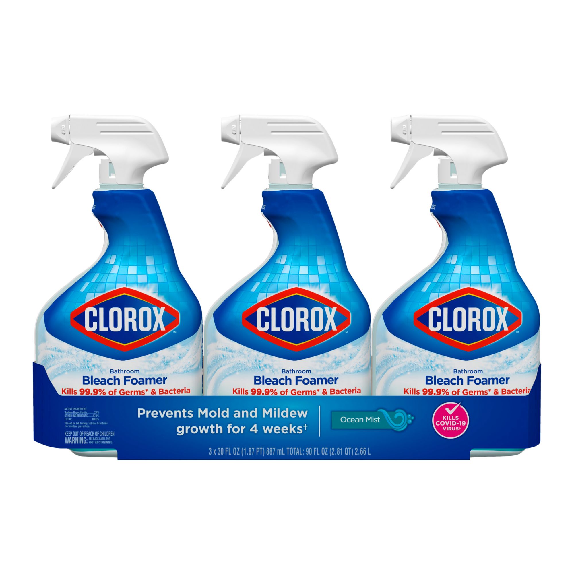 Clorox Bathroom Cleaner 3 Pk 30 Oz Bjs Wholesale Club